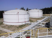Storage Tanks Farm in Czech Rep.,11x10 000 m3