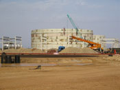 Erection of Storage Tank Farm, 3 x 50000 m3, Palouge, Sudan
